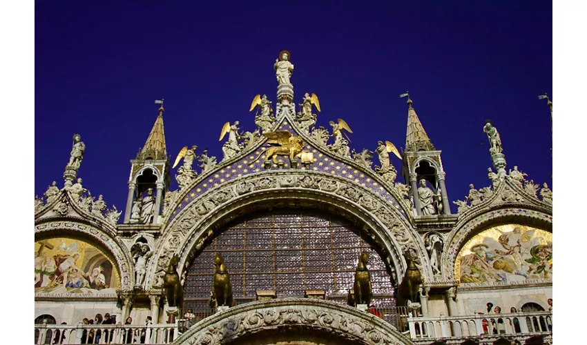 Basilica di San Marco e Palazzo Ducale: Percorso veloce + Guida audio + Accesso alla terrazza