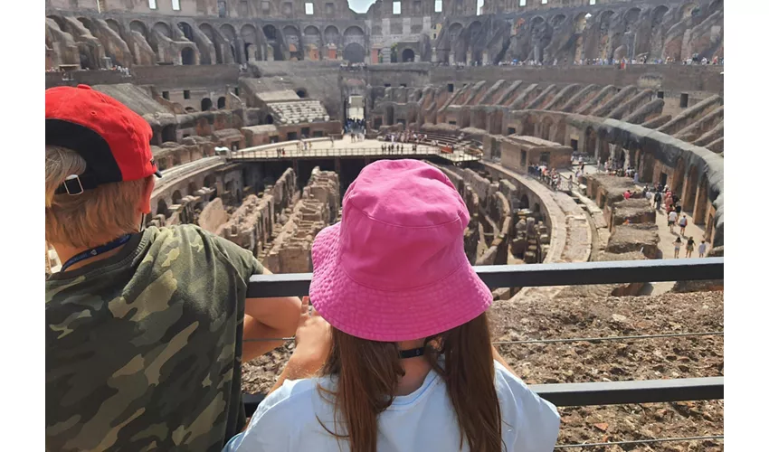 Coliseo + Tour guiado en grupo pequeño para familias