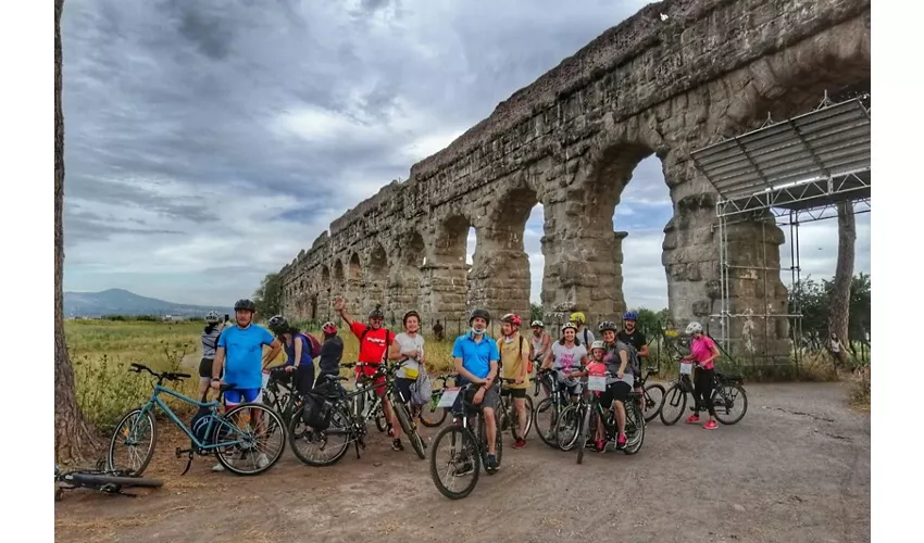 Appia Antica e Acquedotti di Roma: Tour in bicicletta