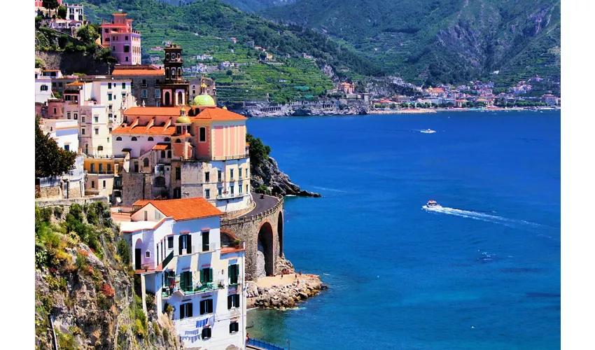 Pompei, Costiera Amalfitana e Positano: gita di un giorno da Roma