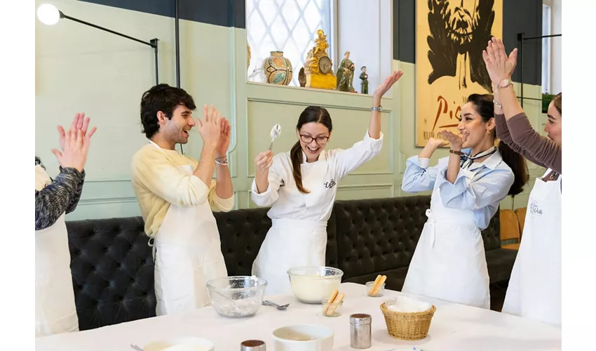 Roma: Clase de cocina de raviolis, fettuccine y tiramisú