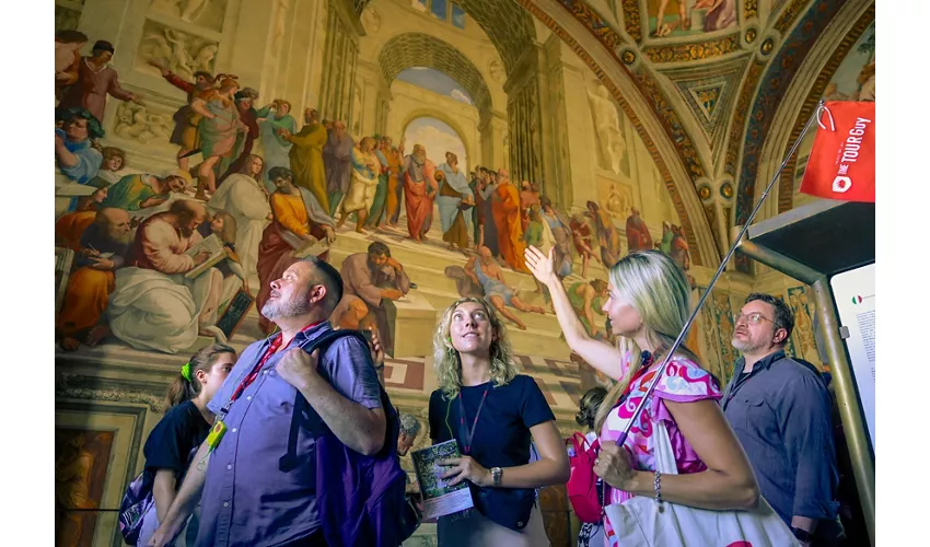 Museos Vaticanos y Capilla Sixtina: Visita guiada nocturna