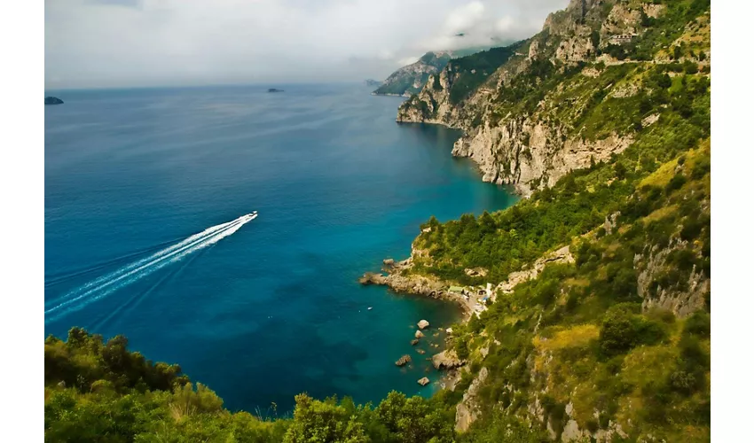 Positano e Pompei: Gita di un giorno per piccoli gruppi da Roma