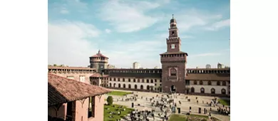 Castello Sforzesco Milano: Biglietto d'ingresso + Audioguida digitale