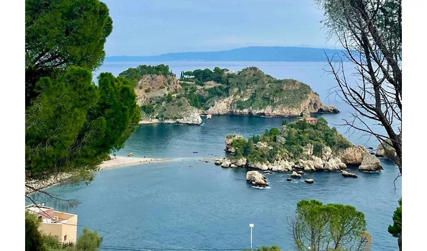 Jardines de Naxos, Taormina y Castelmola: Visita guiada + Traslados desde Catania