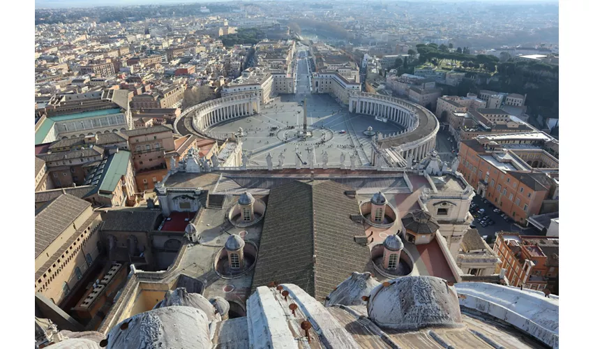 Basilica di San Pietro: Audioguida + accesso alla cupola con l'ascensore