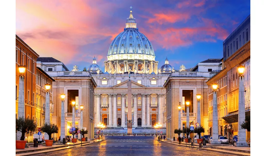 Vaticano: Visita guidata della Basilica di San Pietro + biglietto d'ingresso alla Cupola