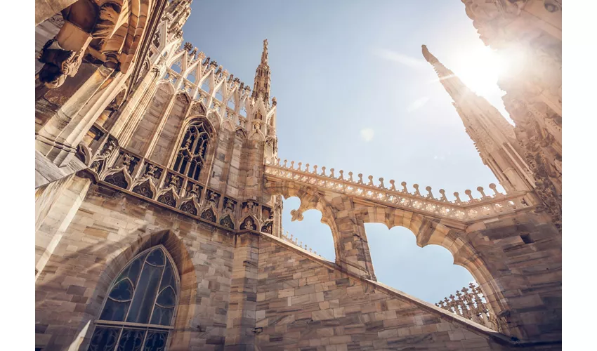 Duomo di Milano: Biglietto con accesso rapido + Accesso alle terrazze