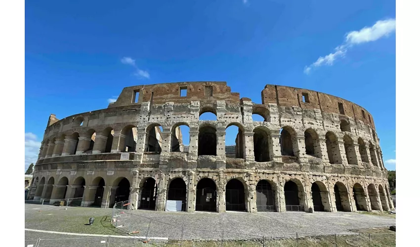 Coliseo, Foro Romano y monte Palatino + Tour guiado exprés