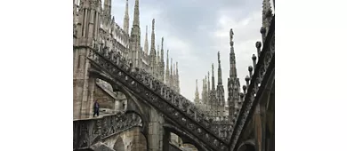 Duomo de Milán: Entrada a la azotea