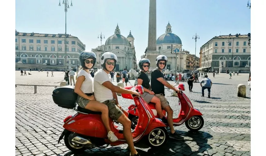 Roma: Visita guiada en Vespa