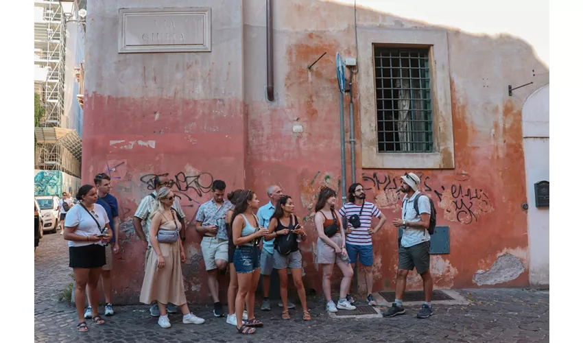 Trastevere e Campo de Fiori Roma: Tour guidato del cibo