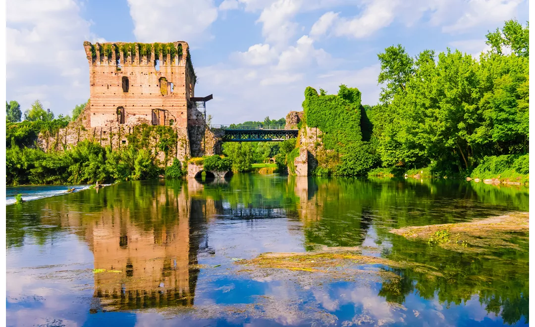 Valeggio sul Mincio, la frazione pittoresca di Borghetto