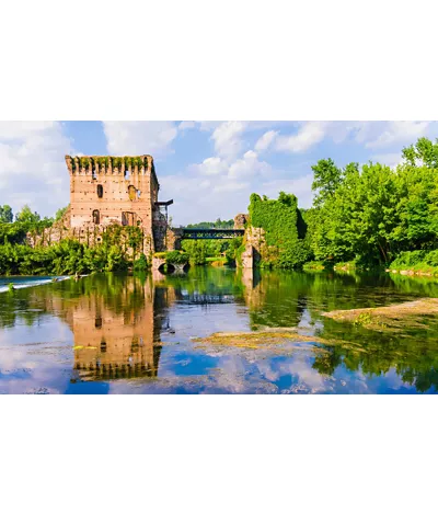 Valeggio sul Mincio, la frazione pittoresca di Borghetto