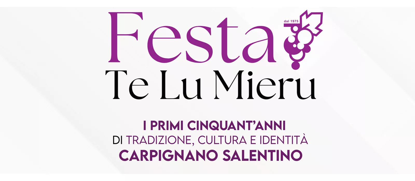 FESTA TE LU MIERU – i primi cinquant’anni