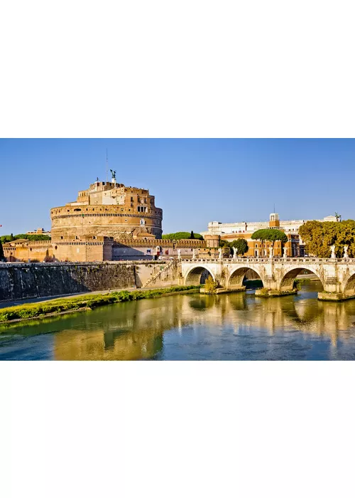 Il Tevere e ponte di Sant’Angelo