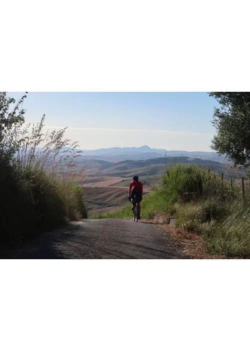 La piste cyclable des parcs de la Sicile