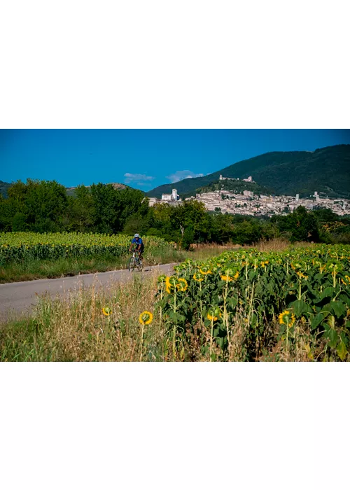 Piste cyclable Assise - Spolète - Cascade des Marmore