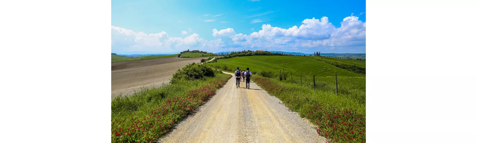 The Way of Saint Francis, the Way of Saint Benedict and the Lauretani Ways