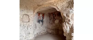 Église troglodyte Madonna delle Tre Porte