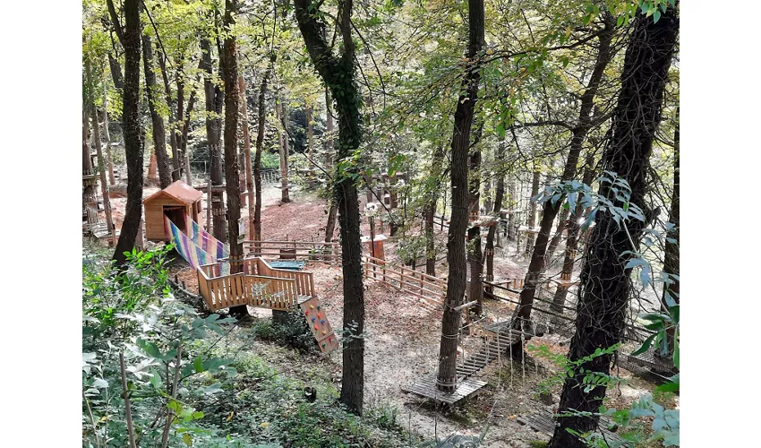 Parc d'aventure Majagreen à Caramanico Terme
