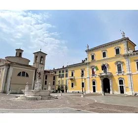 piazza del mercato brescia