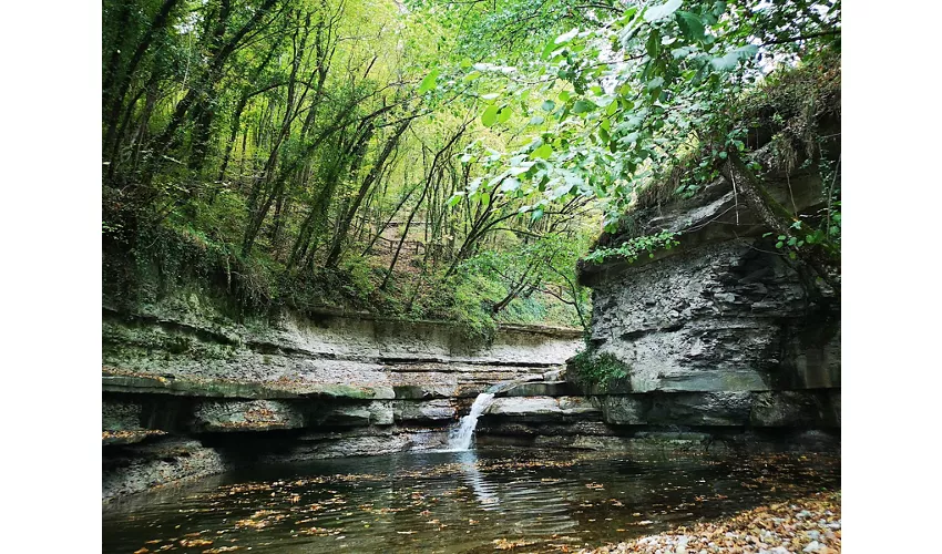 The Alfero Waterfall