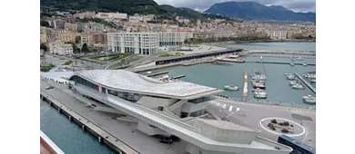 Der Hafen von Salerno
