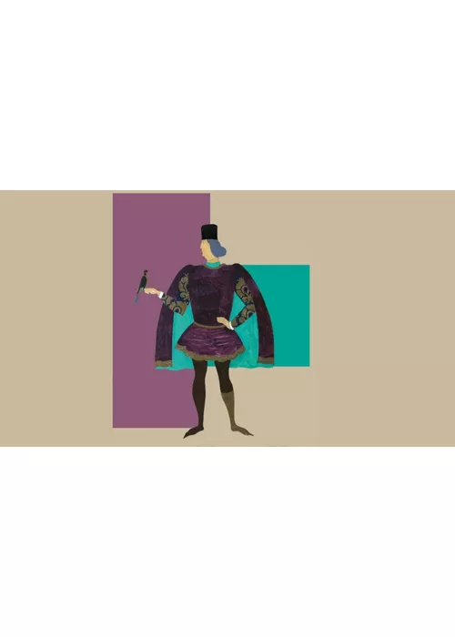 Immagine di una figura in costume