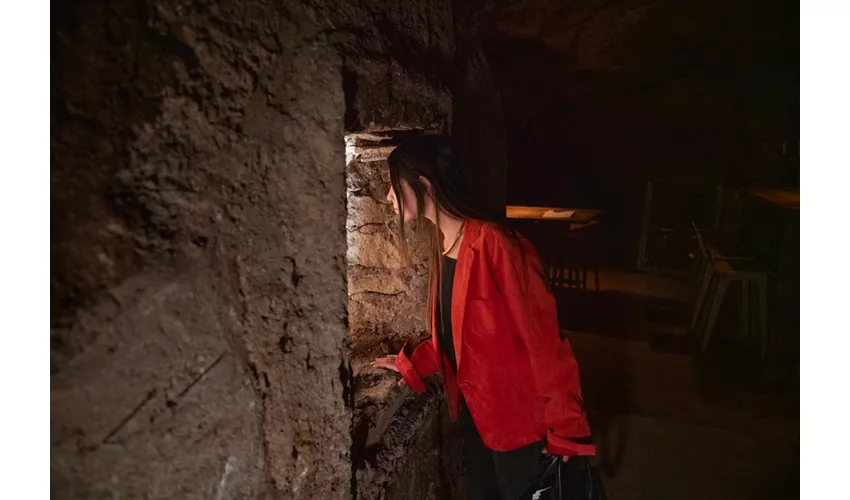 Ipogeo Necci, Rome: an art exhibition in the underground heart of Pigneto