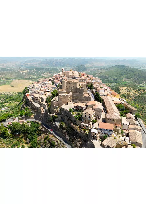 Veduta aerea sul borgo di Santa Severina