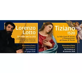 Tiziano Vecellio e Lorenzo Lotto in mostra alla Pinacoteca di Ancona 