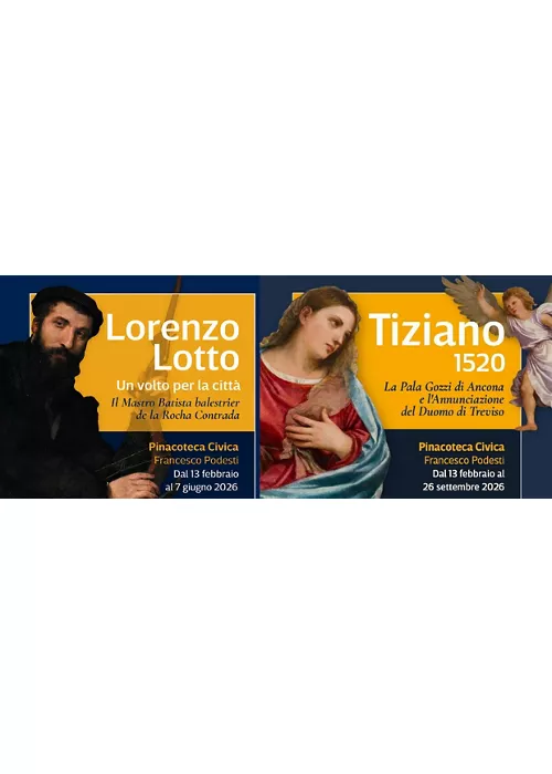 Tiziano Vecellio e Lorenzo Lotto in mostra alla Pinacoteca di Ancona 