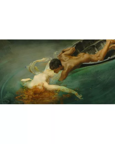 Mamiano di Traversetolo (PR), Il Simbolismo in Italia, ph. Giulio Aristide Sartorio, La Sirena (Abisso verde), 1893 Torino, GAM - Galleria Civica d’Arte Moderna e Contemporanea, CC BY-NC-ND 4.0