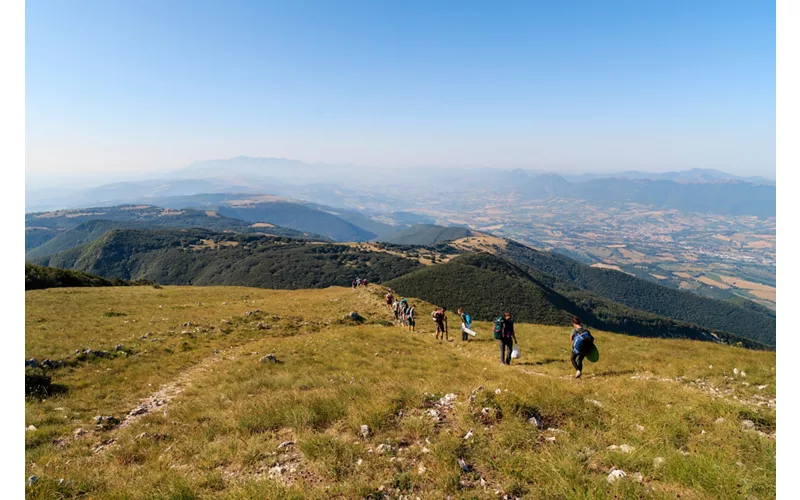 Monte San Vicino, un balcone senza confini
