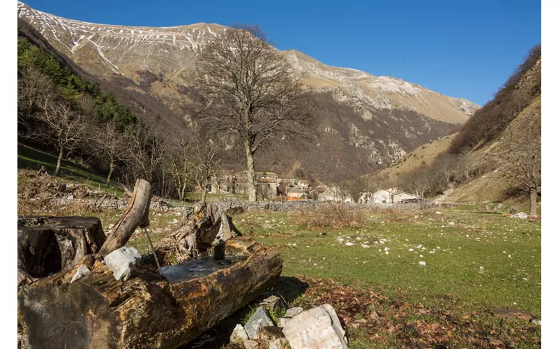 Montemonaco, terrazze naturali nel cuore dei Sibillini