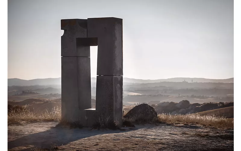 A road celebrating Etruscan, medieval and contemporary art