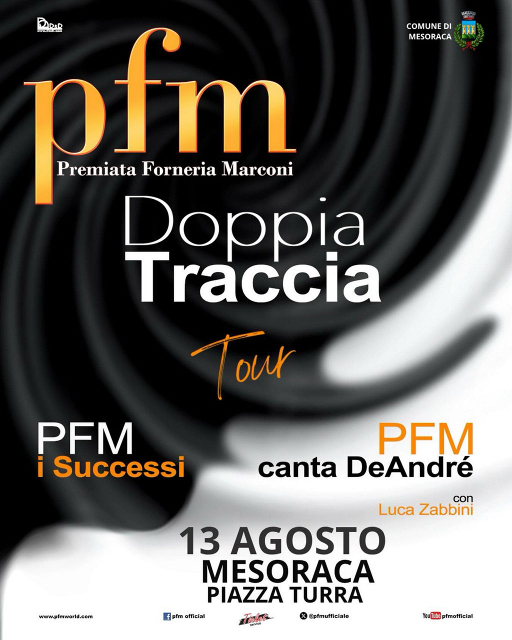 PFM – Doppia Traccia Tour in Mesoraca