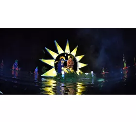 Presepe subacqueo del Lago di Cornino 