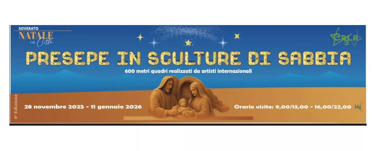 Sand Sculpture Nativity Scene