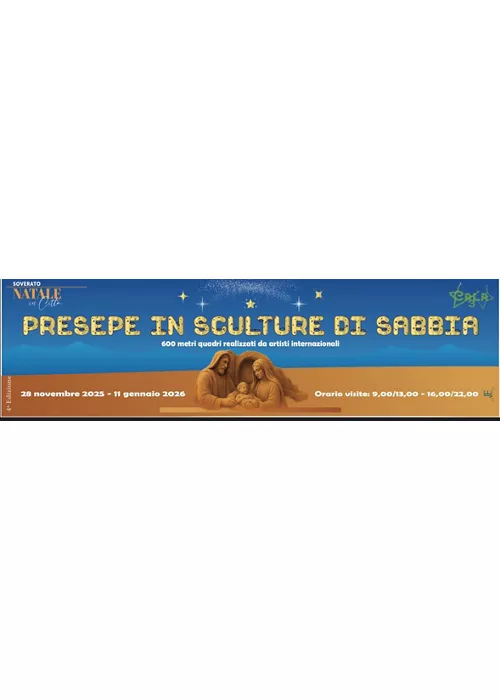 Presepe in Sculture di Sabbia