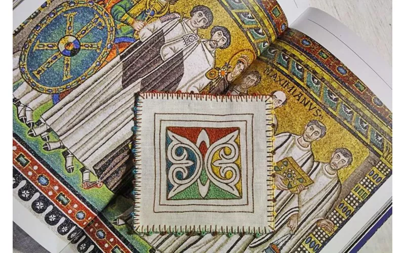 Byzantine embroidery in Ravenna