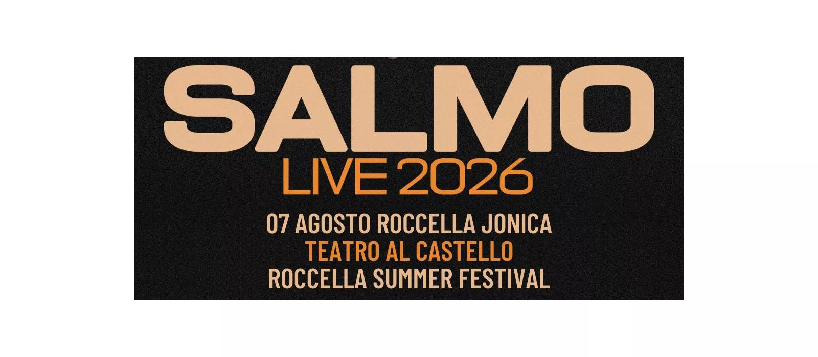 Roccella Summer Festival - Salmo