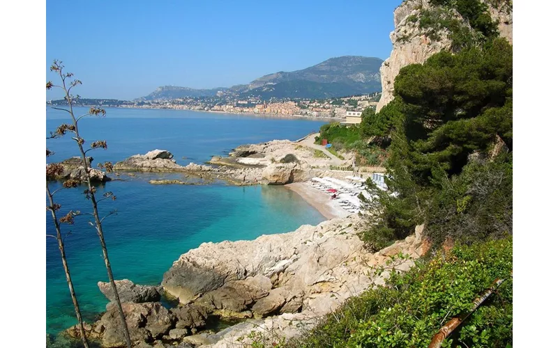 La plage des œufs aux Balzi Rossi à Vintimille