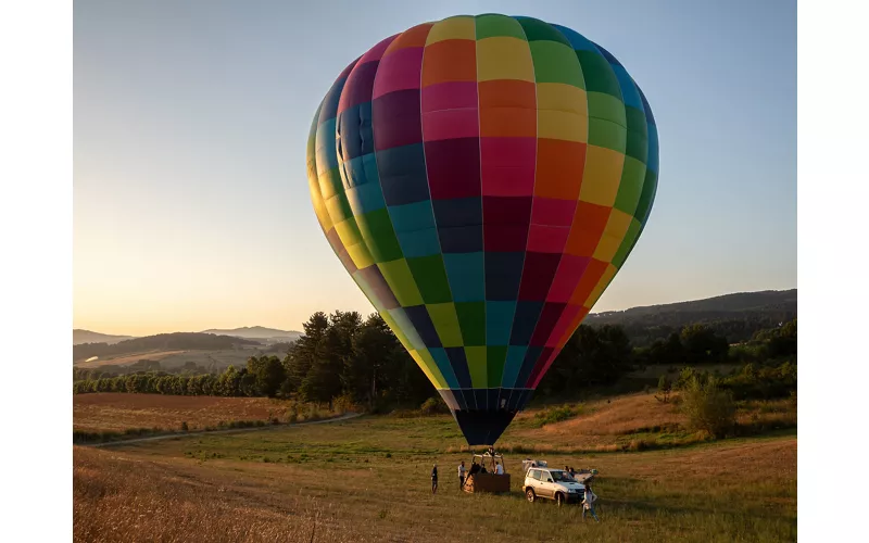 Where to fly in a hot air balloon in Calabria