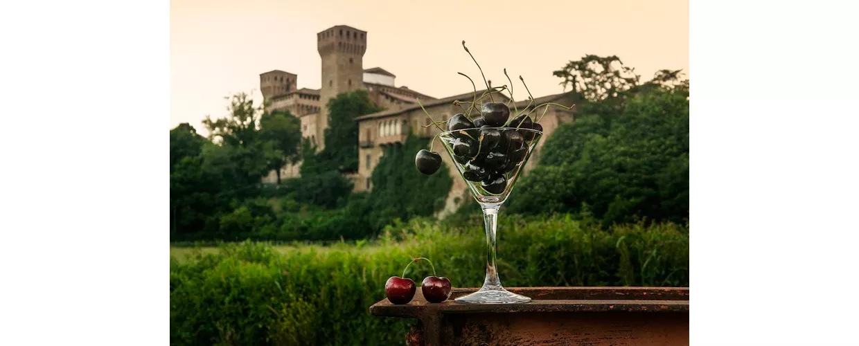 Vignola (MO), Ciliegie di Vignola e Rocca, ph. Lara Zanarini, CC-BY-NC-SA 4.0