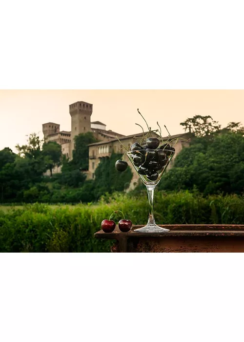 Vignola (MO), Ciliegie di Vignola e Rocca, ph. Lara Zanarini, CC-BY-NC-SA 4.0