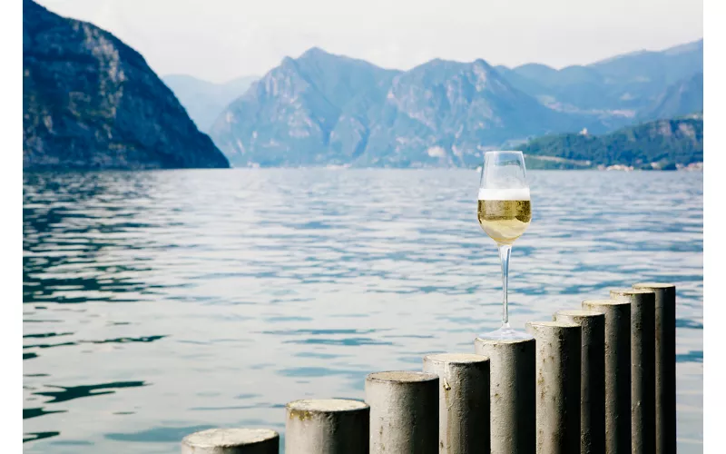 Degustare vini in Franciacorta