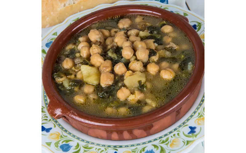 Zemin (or zemino) of chickpeas